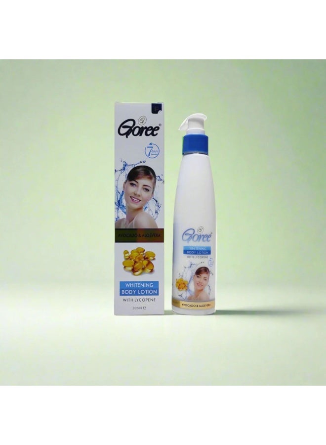 Goree Whitening Body Lotion White 205ml